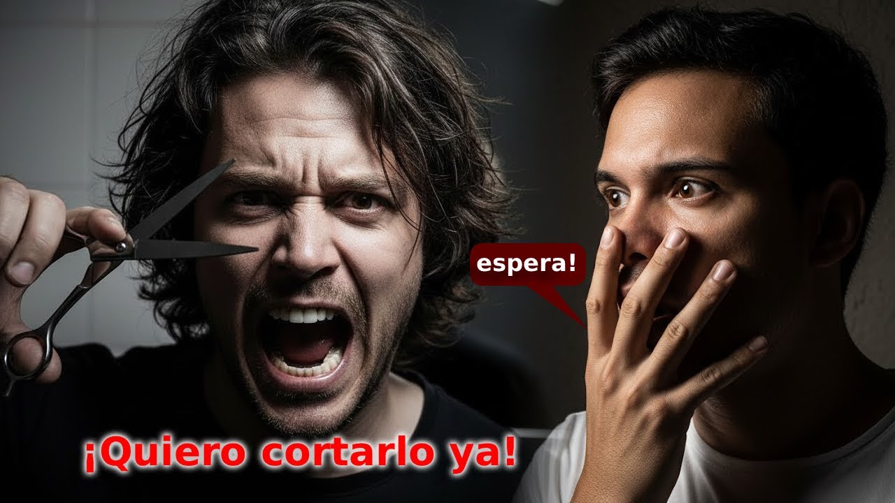 Ser hombre y tener el cabello largo no es fácil