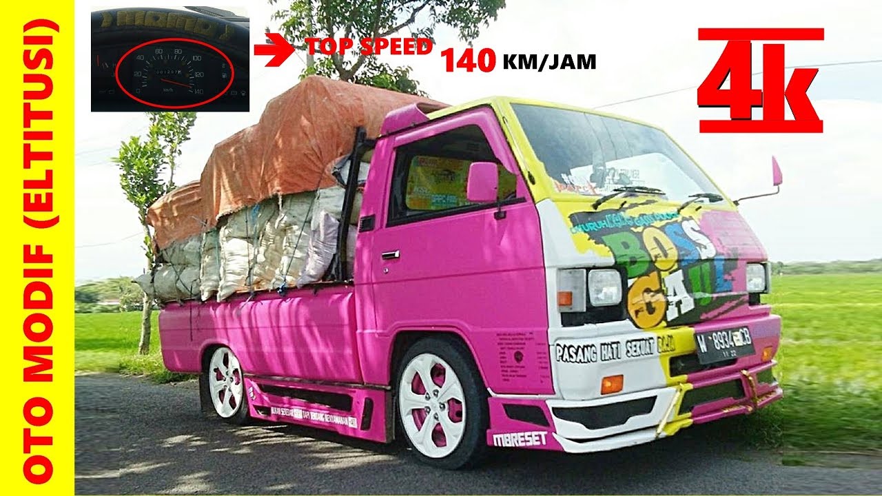  Modifikasi Mobil Pick Up L300 Top Speed 140 km jam Owner 