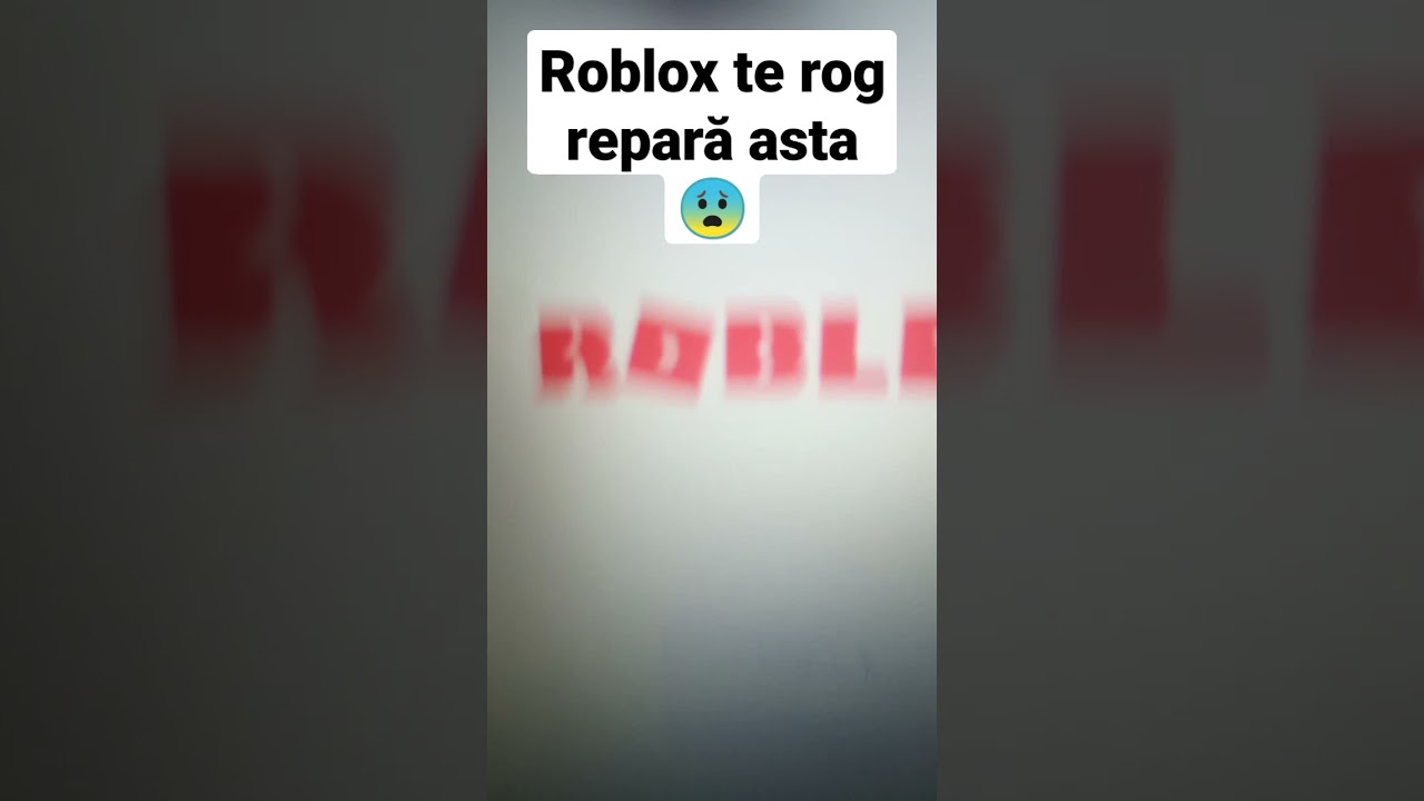 nu mai merge roblox!!!! 😨😨
