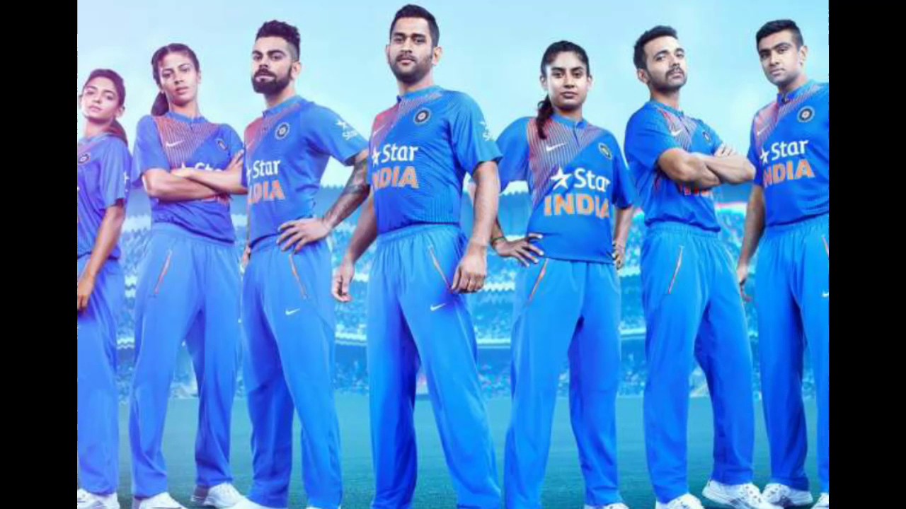 indian cricket team new jersey 2017