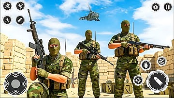 FPS Gun Shooting Game - Commando Attack Counter Terrorist Gun Game - Android GamePlay 