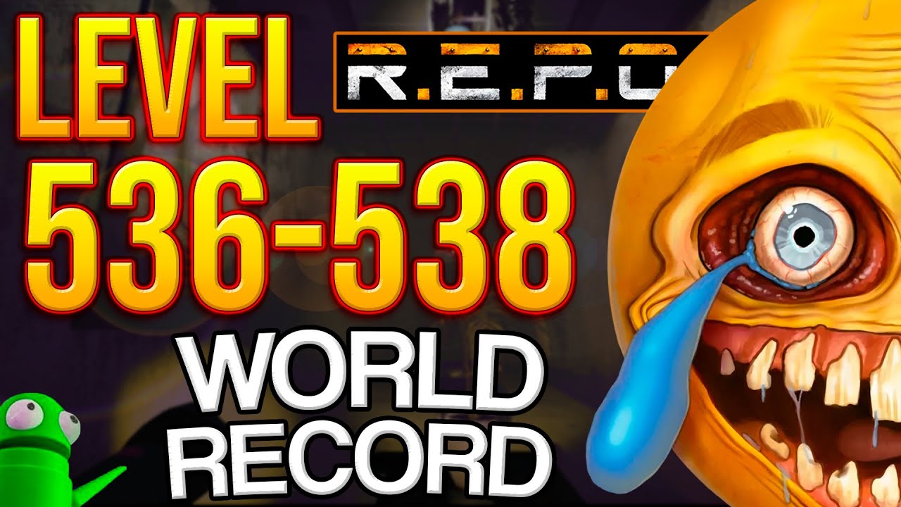 R.E.P.O. Solo World Record Level 536-538 | 50 EXTRA JUMPS!💀 - YouTube