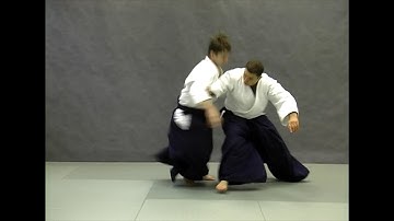 Yokomen uchi kokyunage  (var. 2) | Справочник техник айкидо | Aikido techniques reference