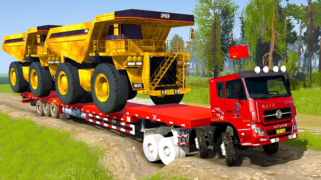 Spintires MudRunner Offroad Gameplay #109 | MOD Trucks in Crazy Mud | Hyper Truck