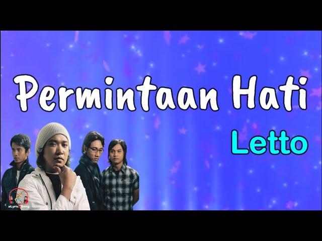 Permintaan Hati  -  Letto  (Lirik Lagu) class=