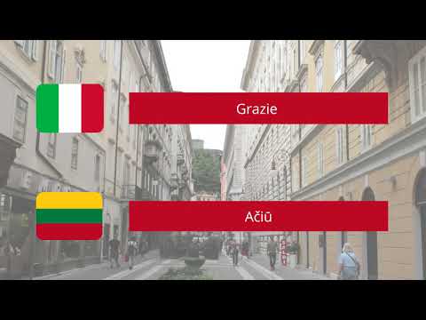 Video: Kaip Susipažinti Su Italu