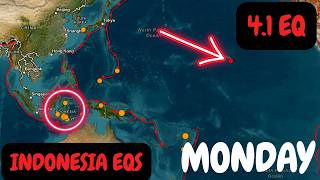 4.1 Earthquake Hawaii.. Flores Indonesia Aftershocks continue, no sign of letting up. Monday.