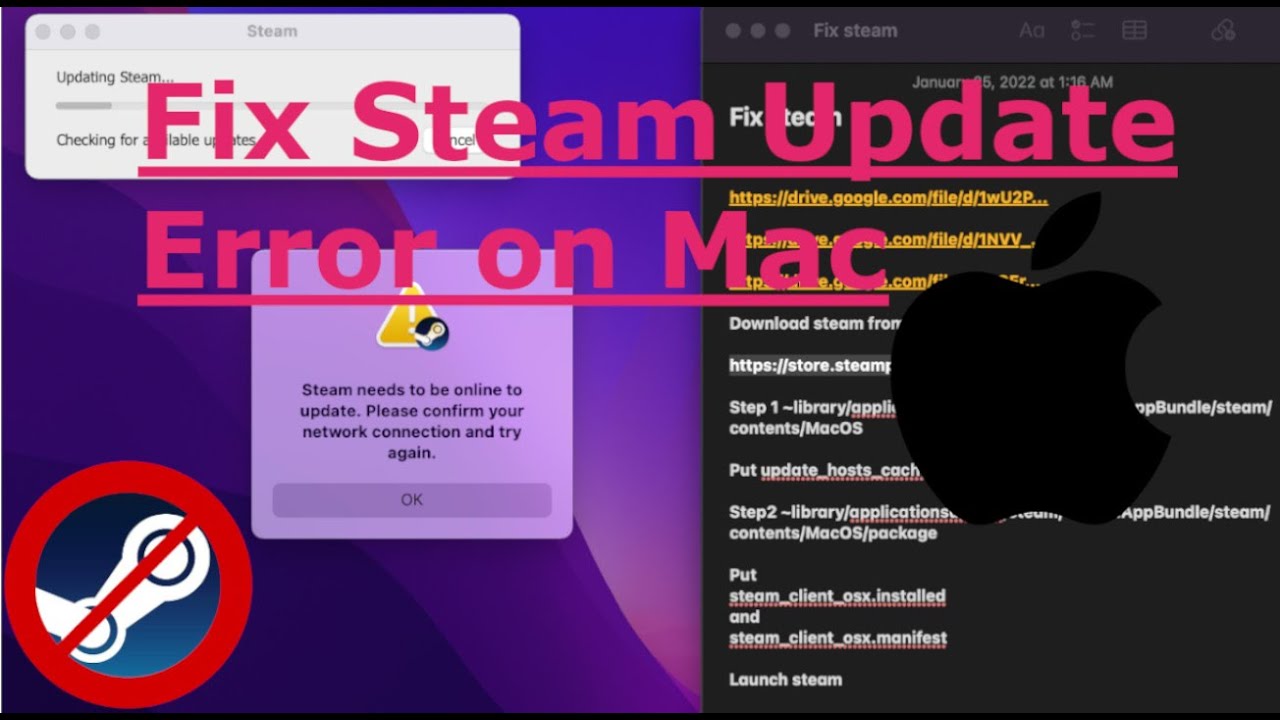 How To Fix Steam Not Opening On Mac 2022