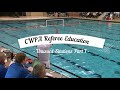 CWPA Referee Education: Unusual Situations (Part I)