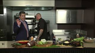 2019   01   28 COOK Van Hurd   Taino Smokehouse - Middletown CT - Super Bowl wings
