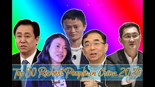 Top 50 Richest People in China 2020 / Top 50 Chinese Billionaires 2020