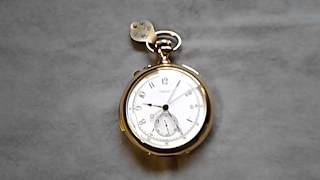 Tiffany & Co. minute repeater split second chronograph vintage pocket watch