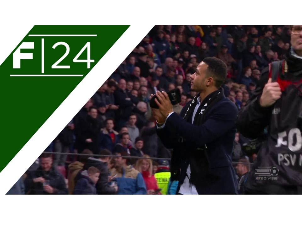 Memphis Depay finally waves goodbye to the PSV fans