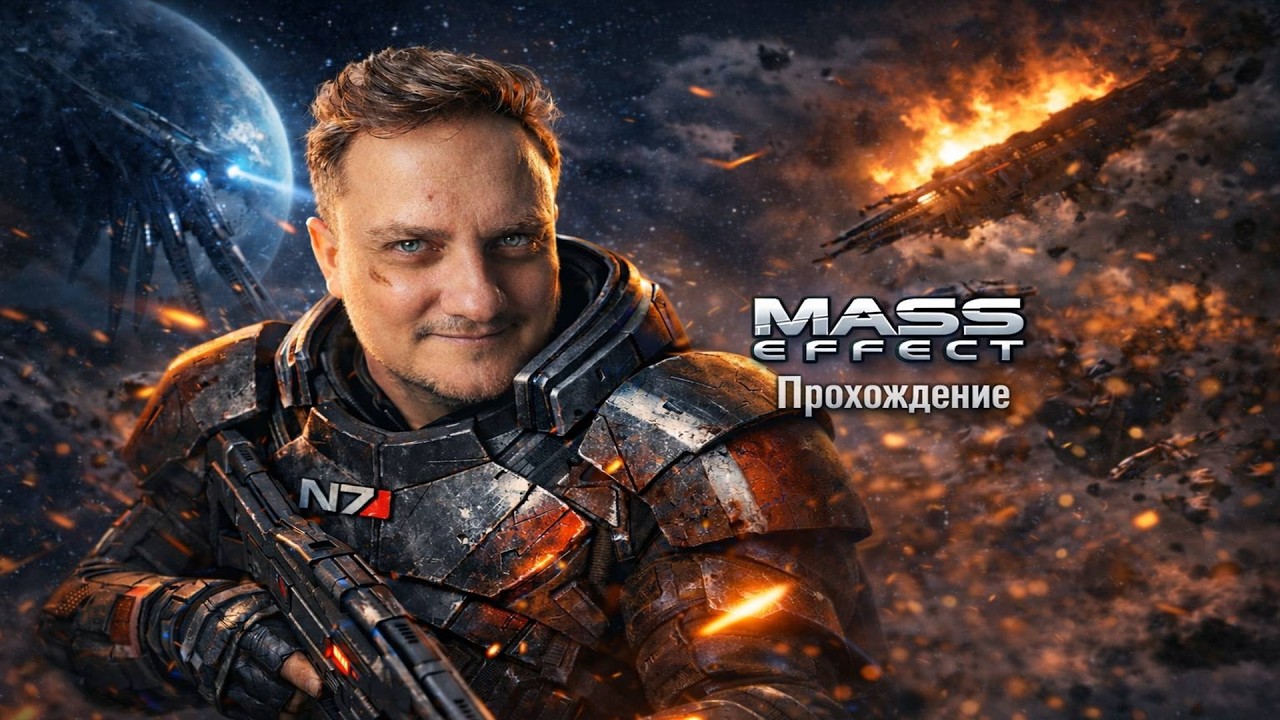 Mass Effect: Legendary Edition. Стрим 4ый