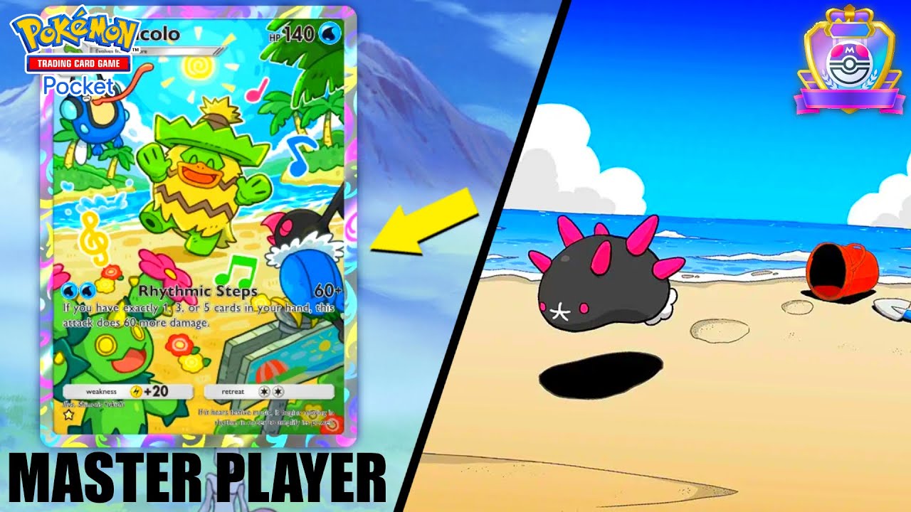 LUDICOLO & PYUKUMUKU | MASTER PLAYER GAMEPLAY | I LOVE THIS DECK❤️💧| Pokemon TCG Pocket