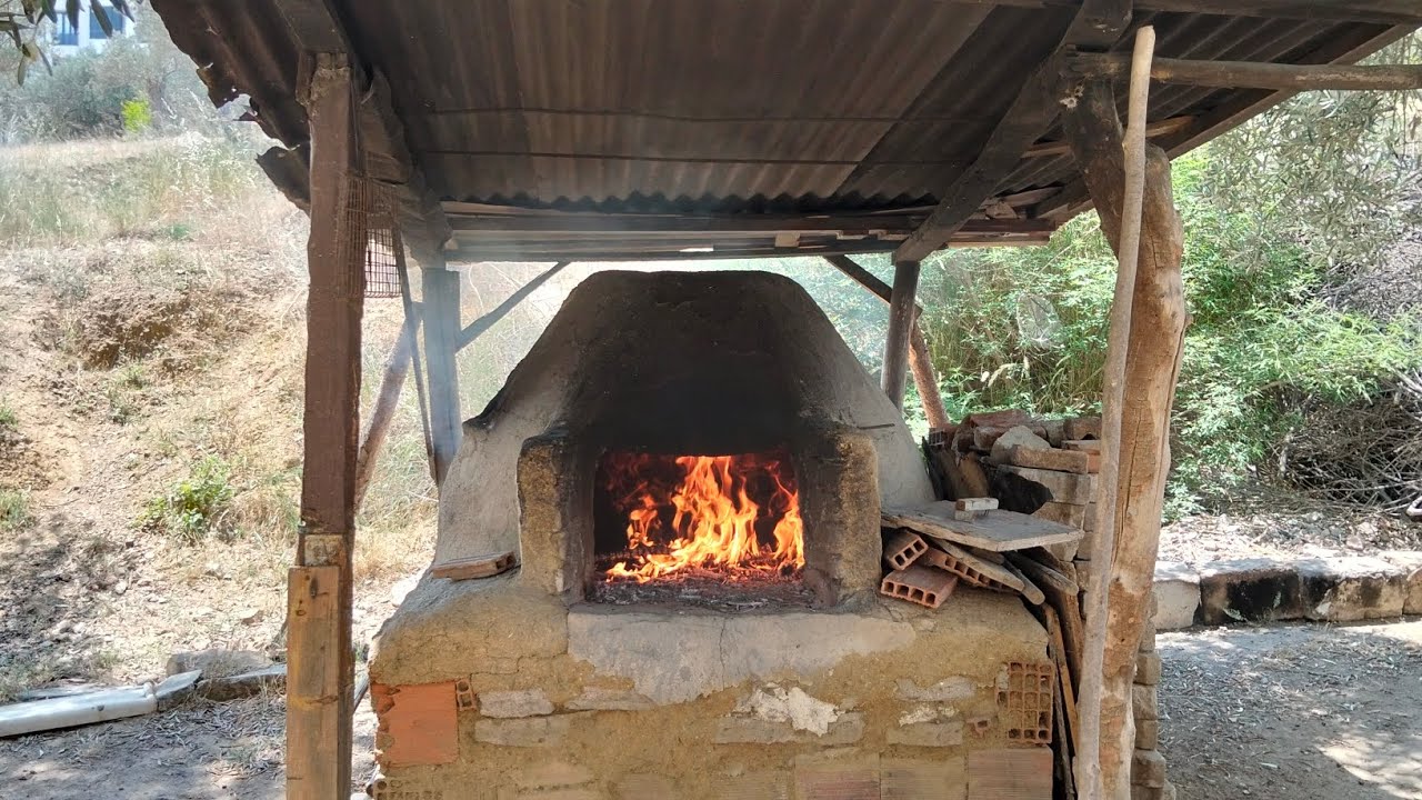 ODUN ATEŞİNDE KÖY PİDESİ VE YAĞLI PİDE YAPIMI