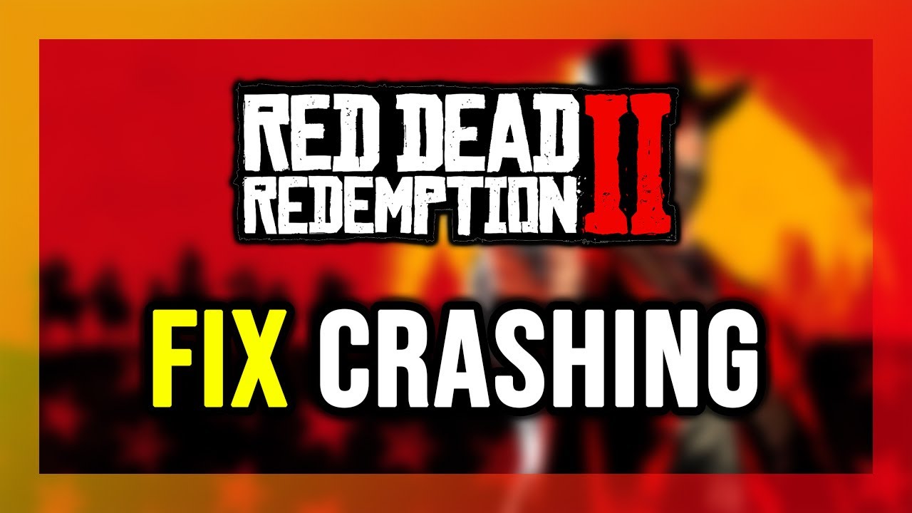 Fail Screen Rdr2 How to FIX Red Dead Redemption 2 Crashing, Not Launching, Freezing, Not ...