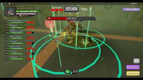 Roblox Dungeon Quest Tier 7 Boss Raid 100%