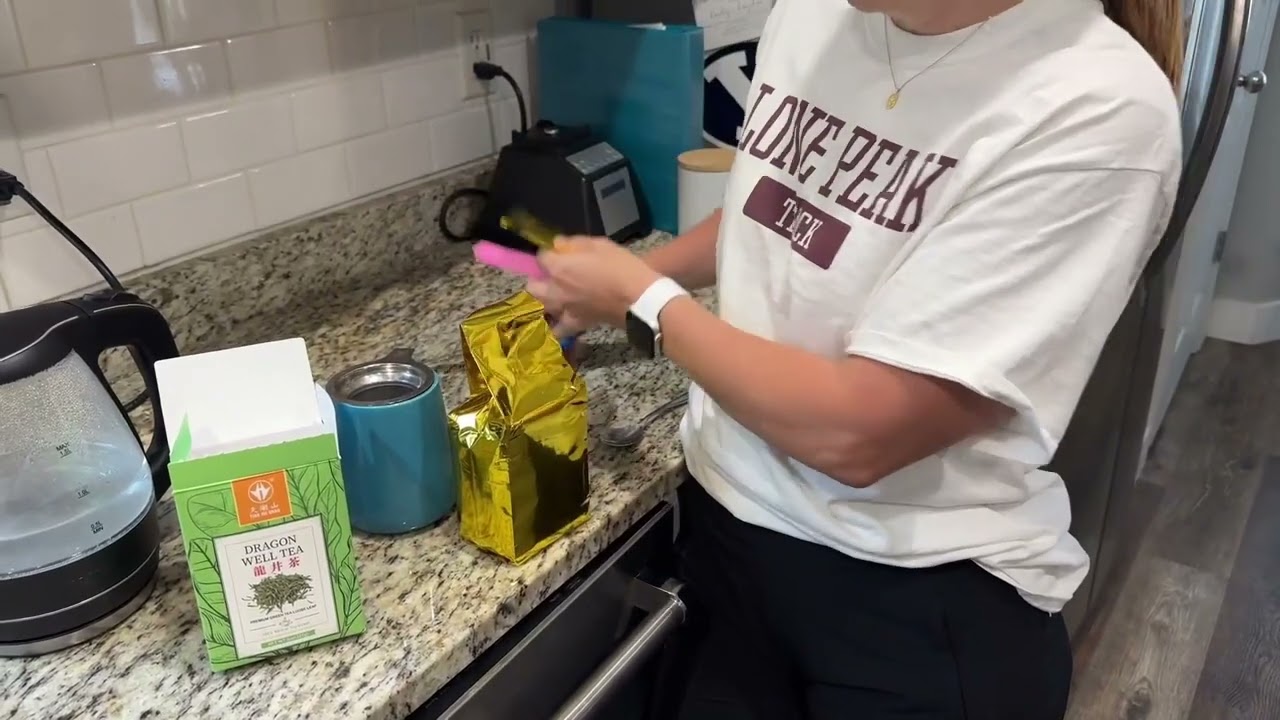 TIAN HU SHAN First Grade Tea Chinese LongJing Dragon Well Green Tea Loose Leaf 8oz 227g