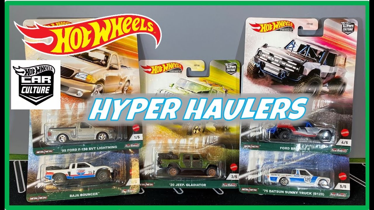 Hot Wheels - HYPER HAULERS Car Culture 2021 - NEW CASTINGS!