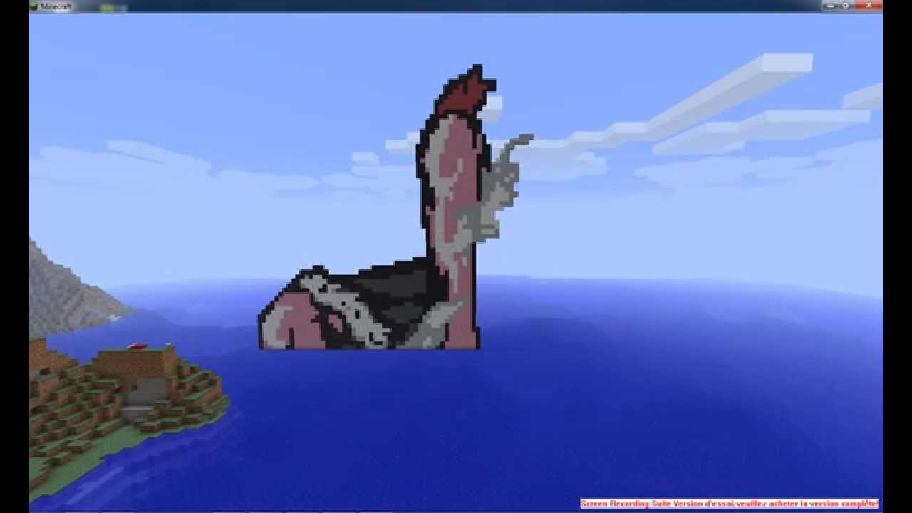 One Piece Pixel Art Minecraft