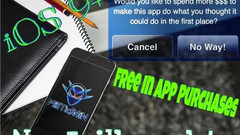 iOS 7-9.2 How To  Get FREE In-App Purchases (NO JAILBREAK) on iPhone, iPad, iPod Touch