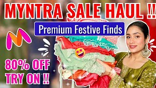 *HUGE* Festive/ Wedding wear kurta set from Myntra | Myntra Latest Picks | libas, indoera, Varanga