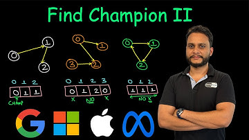 Find Champion II | Leetcode 2924