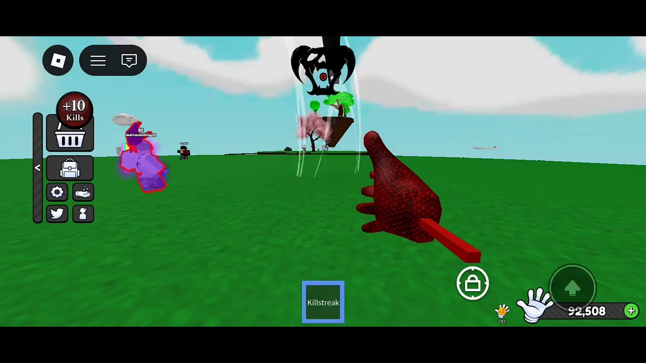 Hacker in slap battles,slap aura and immortal