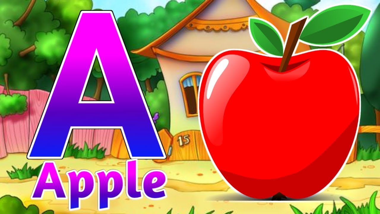 Phonics Song 2 with TWO Words in 3D - A For Airplane - ABC Alphabet Songs & Sounds