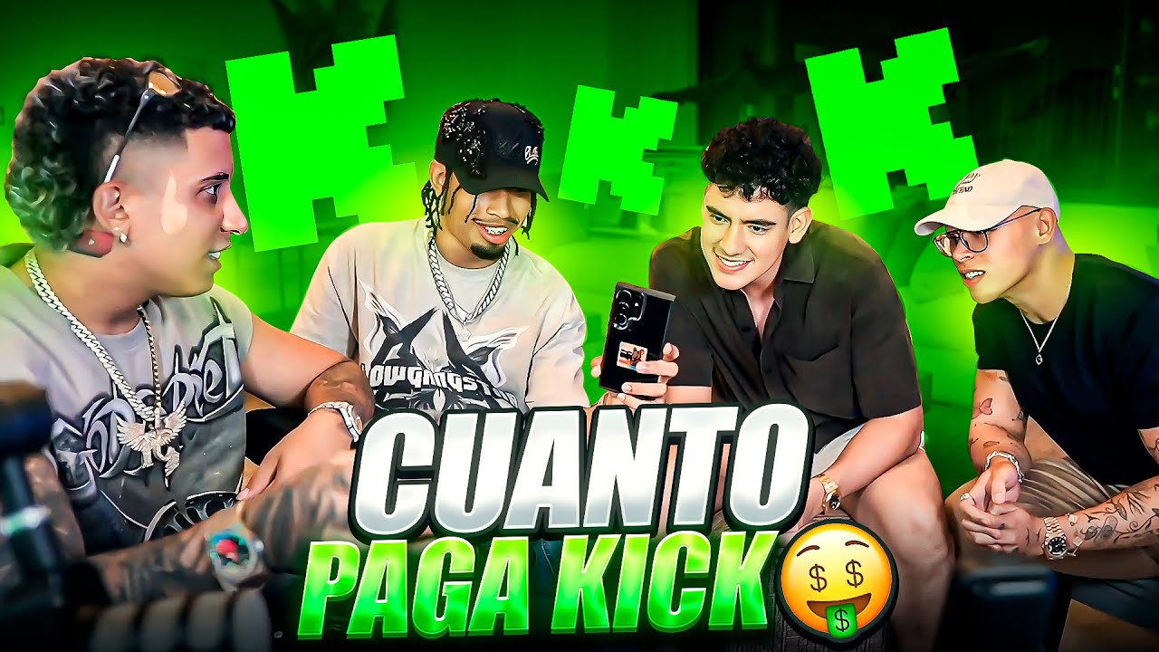 RD JAVI y DONATO SE SORPRENDEN AL VER CUANTO me PAGA KICK 😱🤑| MR STIVEN