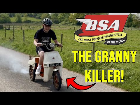 1970 BSA ARIEL 3, The Granny Killer! 70's big flop.
