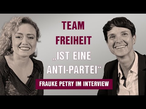 “Team Freedom is an anti-party” – Interview with Frauke Petry