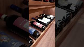 Walnut Wine Cellar with Beeswax Finish | 850-Bottle Traditional Build by Rosehill