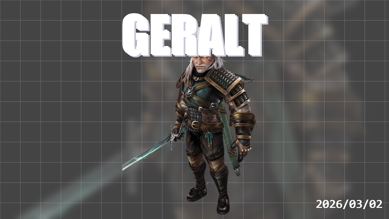 Light | Geralt | ゲラルト | in RTA - Summoners War