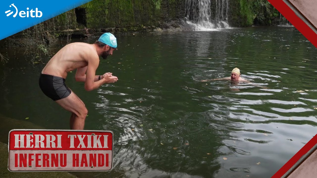 ''Braza pelukeria'' estiloan igeri egiten ikasi dugu Xabier Infanterekin