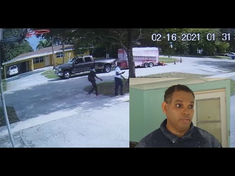 Dos afroamericanos intentaron robar en la casa de  cubano de Miami y se llevan una lluvia de balas