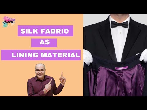 Silk Fabric As Lining Material