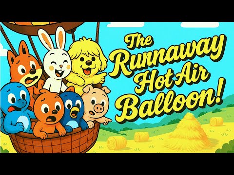 Pango Zoo Adventure! Miso and the Runaway Hot Air Balloon