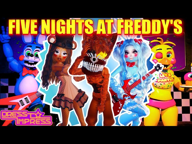 animatronics dress to impress CHICA Dress to Impress Tutorial
