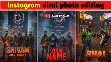 Free Fire Trending Chatgpt Profile Editing Tutorial | free fire trending chatgpt photo editing #ff​ 