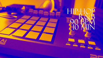 Free Drum Loops - Hip Hop RnB Rap 90 BPM 10 min - Download