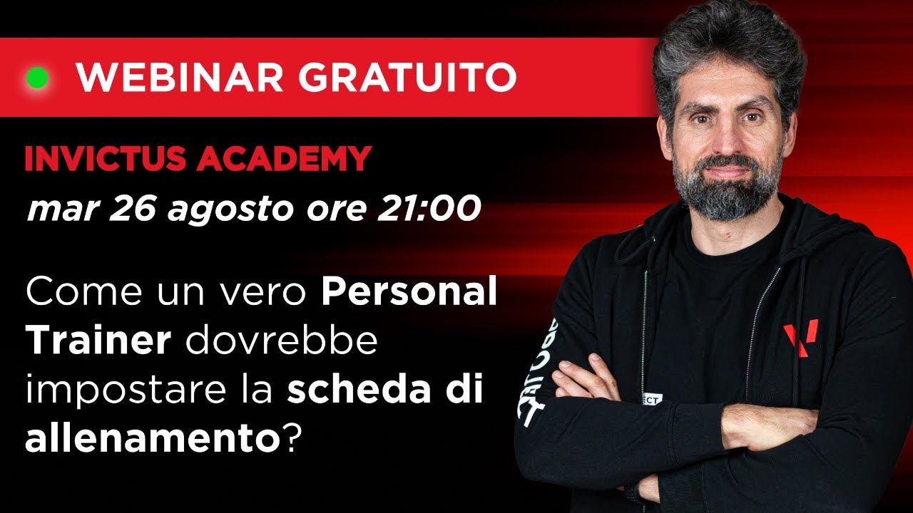 Come si fa una scheda d'allenamento