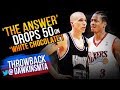 Allen Iverson Drops 50 On 'White Chocolate' Jason Williams & Kings - 2000.02.06 - AI With 50-9-6!