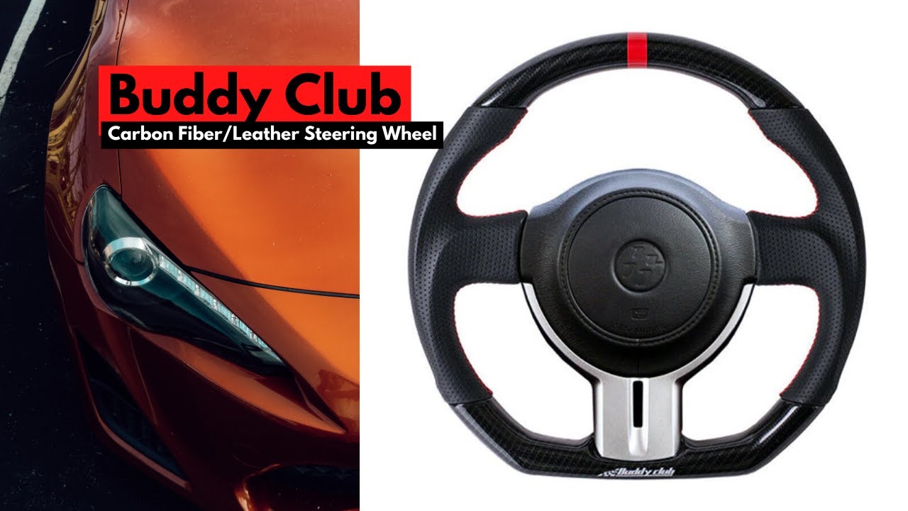 Buddy Club Steering Wheel for the 86! BRZ/FRS/86 Install YouTube