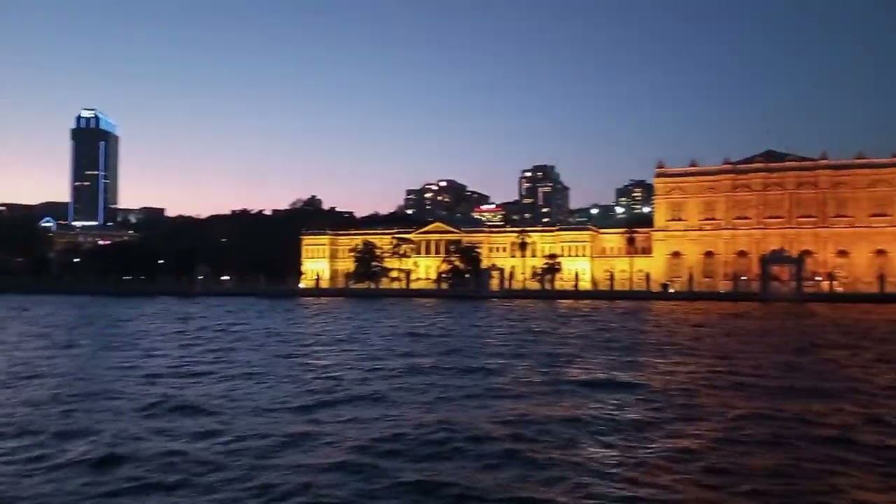 Gün batımı istanbul boğaz turu. (istanbul bosphorus cruise tour)