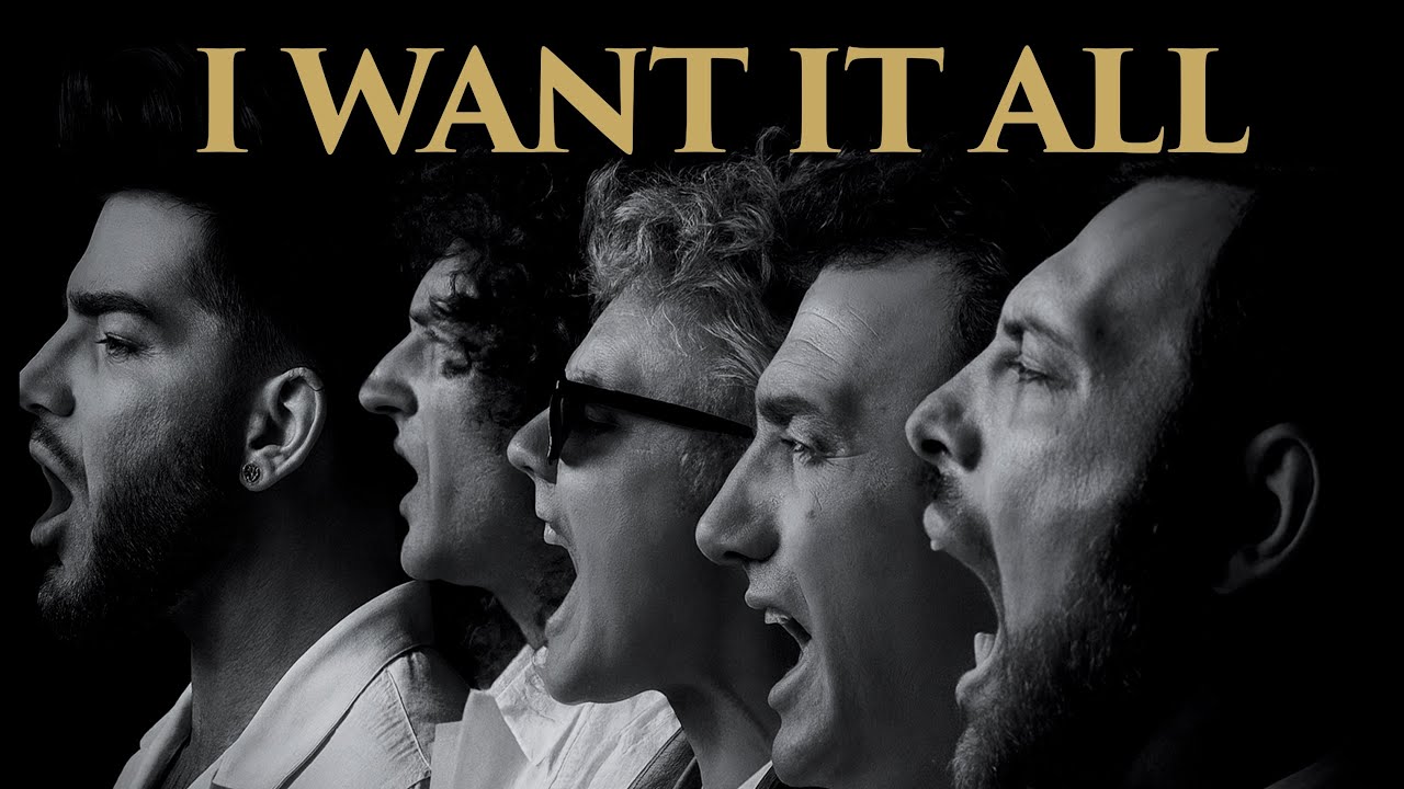 I Want It All: The Ultimate Queen acapella (Freddie Mercury & Adam Lambert)
