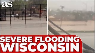 shows HEAVY RAINFALL and SEVERE FLOODING in West Plains MISSOURI