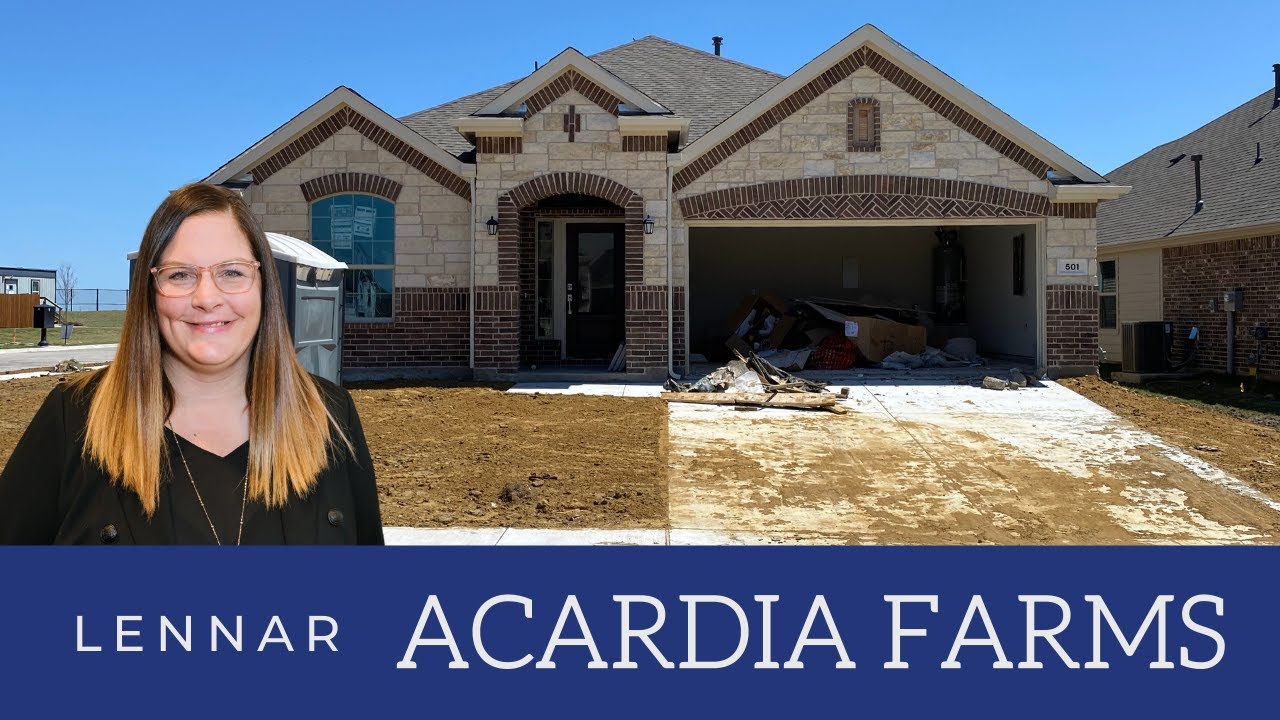 Lennar in Arcadia Farms Princeton Texas Ready for Landscaping YouTube