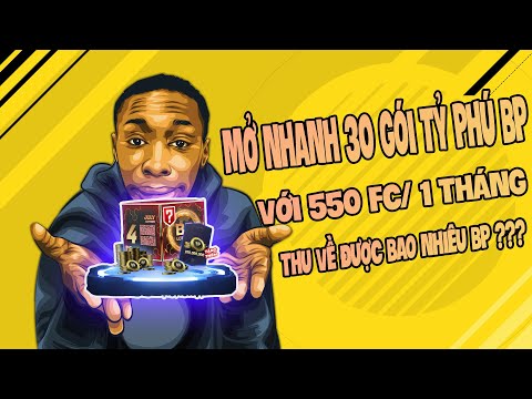 Video 30 GÓI TỶ PHÚ BP THÁNG THU VỀ ĐƯỢC BAO NHIÊU BP ?!! - youtube